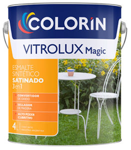 Vitrolux Magic satinado x 1 lt.