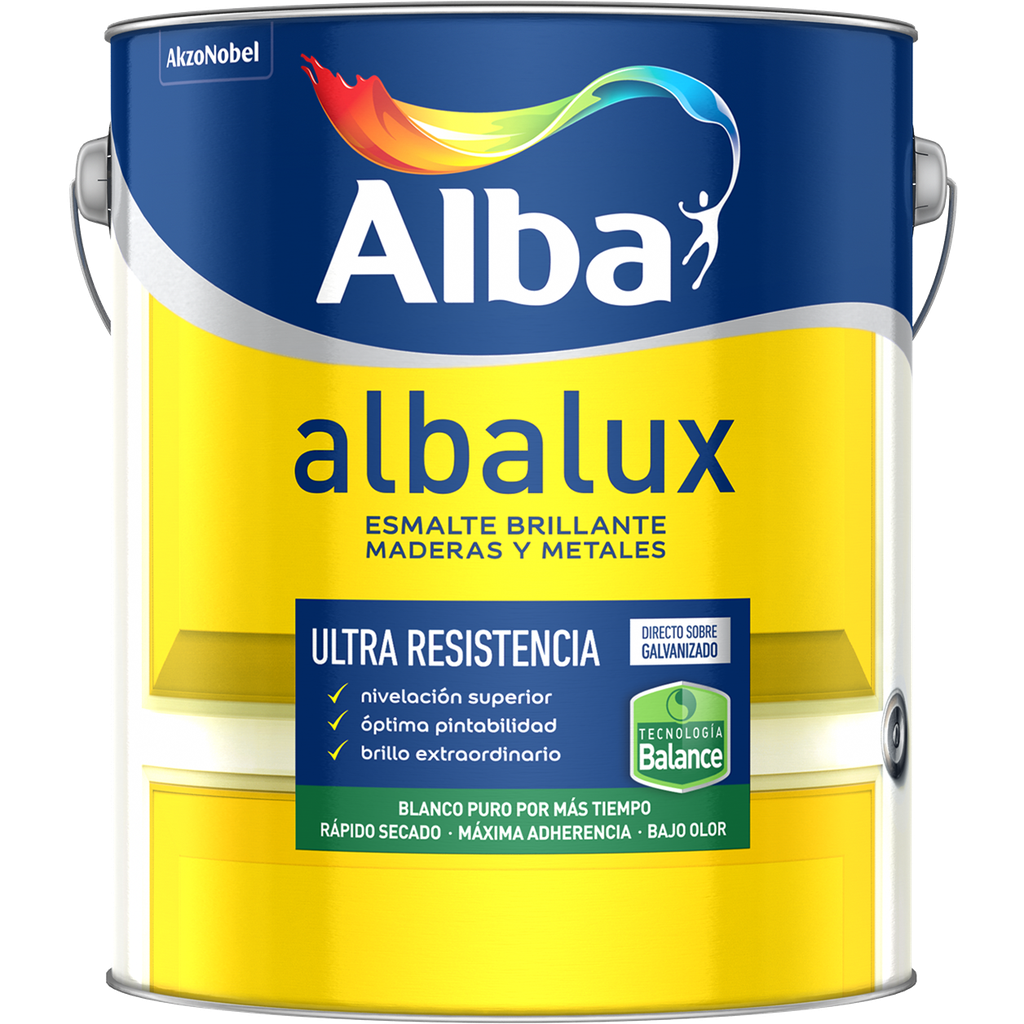 Albalux balance bte. Blanco x 4 lts.