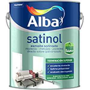 Satinol balance satinado Negro x 4 lts.