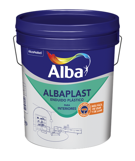 Enduido Albaplast x 1 lt./1.6 kg.