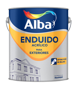 Alba enduido exterior premium x 10 lts./16.5 kgs.