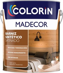 [17184010004] Madecor barniz satinado Colorin x 4 lts.